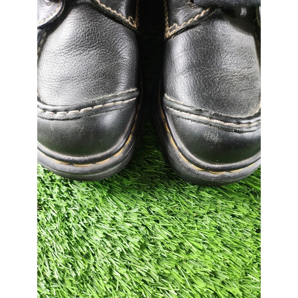 Dr. Martens Boots Kids Size 4 Black Leather Combat Ankle Lace Up Casual‎